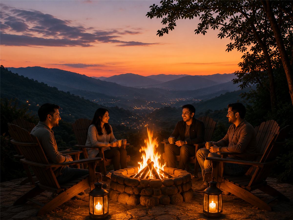 Bonfire nights with friends